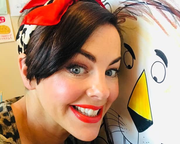 Little ones can unleash their own creativity during an online draw along session with children’s book illustrator Liz Million.