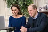 Duke and Duchess of Cambridge during there virtual engagement which will appear in the Commonwealth Day programme on Sunday.
