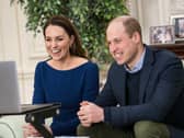 Duke and Duchess of Cambridge during there virtual engagement which will appear in the Commonwealth Day programme on Sunday.