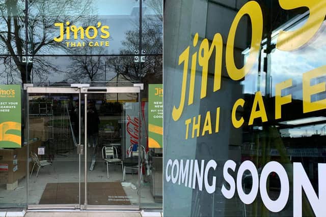 The new Jino's Thai Cafe in North Street, Headingley, which is set to open next week