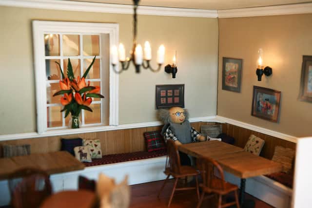A creative Leeds landlady has spent more than 300 hours during lockdown recreating her pub - as an incredible dolls house.