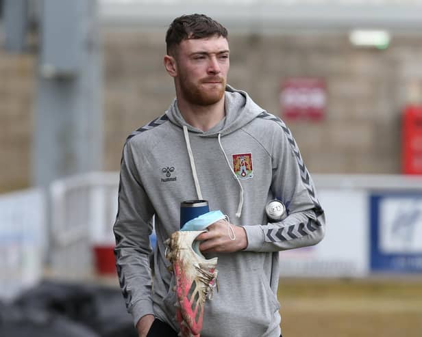FINISHING TOUCH - Leeds United teenager Ryan Edmondson has been credited with his first goal for loan club Northampton Town. Pic: Getty