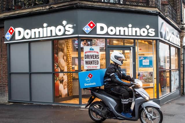 Domino’s Pizza added that £9 million was spent on coronavirus support for franchisees