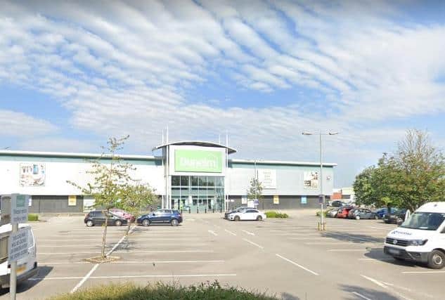 Luke Thompson was arrested in the car park at Dunelm in Leeds after a police chase in a stolen parcel delivery van.