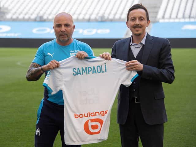 CLOSE IDEOLOGY - Jorge Sampaoli talked about Leeds United head coach Marcelo Bielsa as a reference point as he began work as the new Marseille boss this week. Pic: Getty
