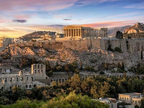 Greek Tourism minister Haris Theoharis said the country hopes to welcome foreign tourists from May. Pictured: Athens, Greece.