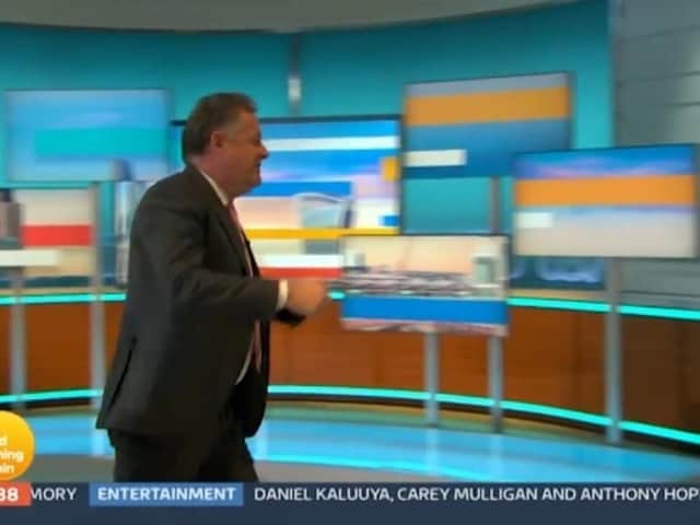 Piers Morgan stormed off the set of Good Morning Britain