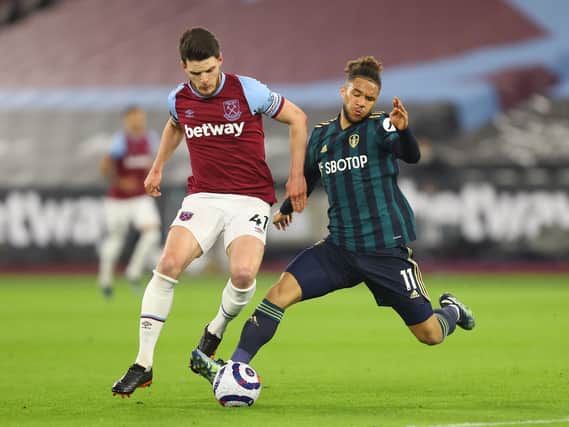 BIG CLASH - Tyler Roberts' game against West Ham gave him his fourth consecutive start for Leeds United. He believes Saturday's game against Chelsea is one the Whites need. Pic: Getty