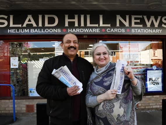 Shazia Tariq and her husband Mohammed have run Slaid Hill News on Slaid Hill Court in Shadwell, for more than 16 years.

Picture : Jonathan Gawthorpe