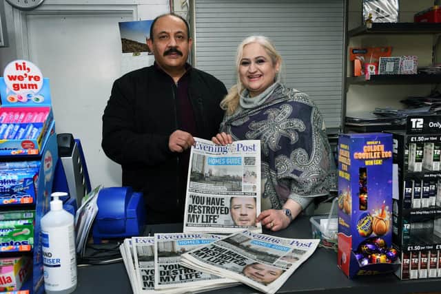 Shazia Tariq and her husband Mohammed have run Slaid Hill News on Slaid Hill Court, Shadwell, for more than 16 years.

Picture : Jonathan Gawthorpe