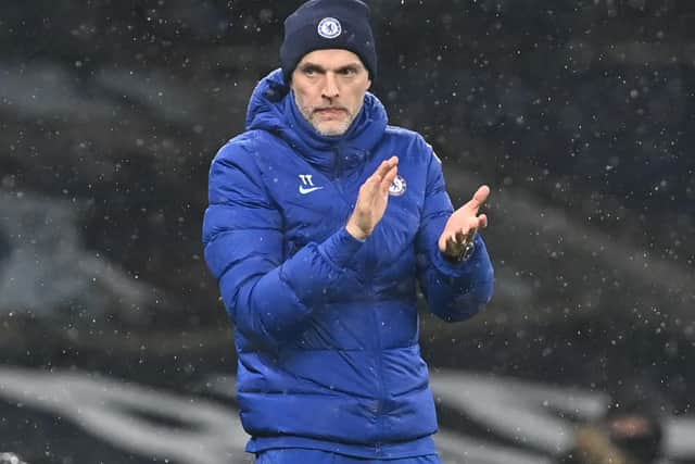 NEW TESTS: For Chelsea boss Thomas Tuchel, above, facing head coach Marcelo Bielsa and Leeds United for the first time. Photo by NEIL HALL/POOL/AFP via Getty Images.