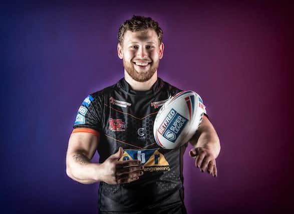 Lewis Bienek could make his first Tigers appearance this weekend. Picture by Allan McKenzie/SWpix.com.