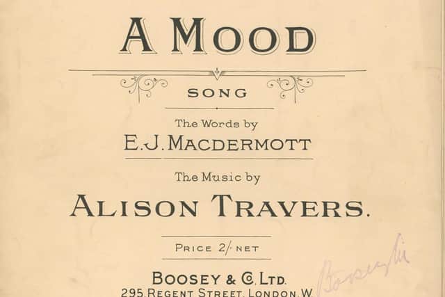 A Mood by Alison Travers from 1923.