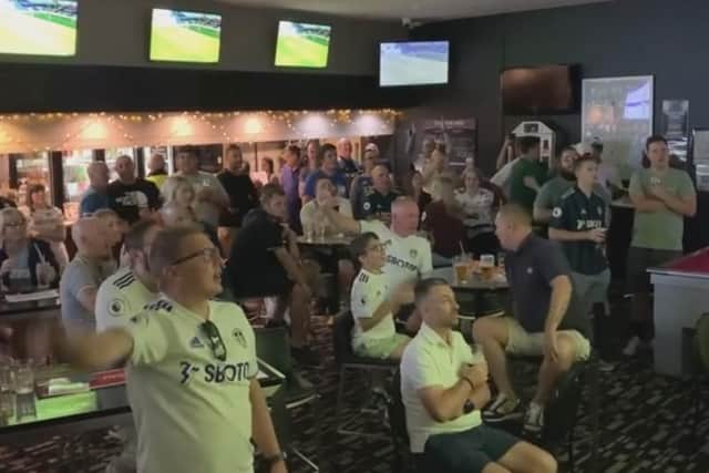 A video of the Perth Whites Leeds United supporters group singing Marching on Together has gone viral on social media.
cc Perth Whites