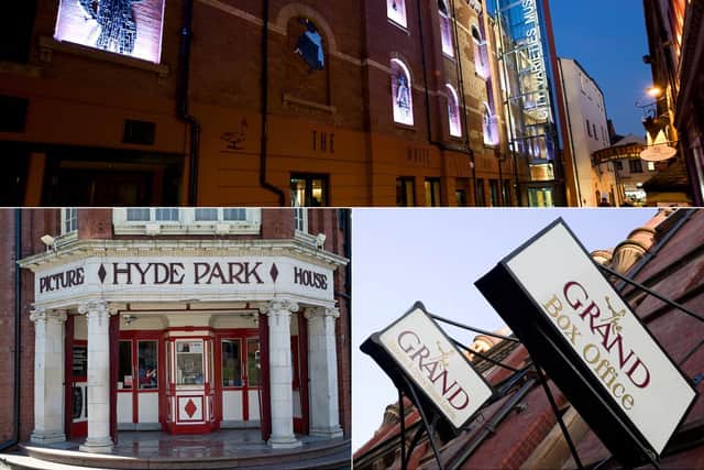 Both Leeds Grand Theatre and City Varieties Music Hall hope to raise their curtains and welcome audiences back from May 2021. Hyde Park Picture House remains closed as work begins on the much-anticipated Picture House Project.