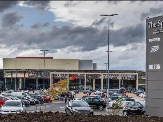 The Springs shopping complex - Thorpe Park, Leeds