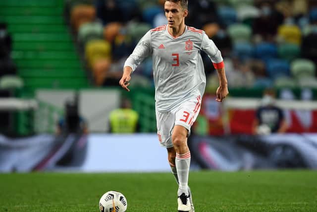 CALL UP: For Leeds United centre back Diego Llorente ahead of Spain's three World Cup qualifiers this month. Photo by Octavio Passos/Getty Images.