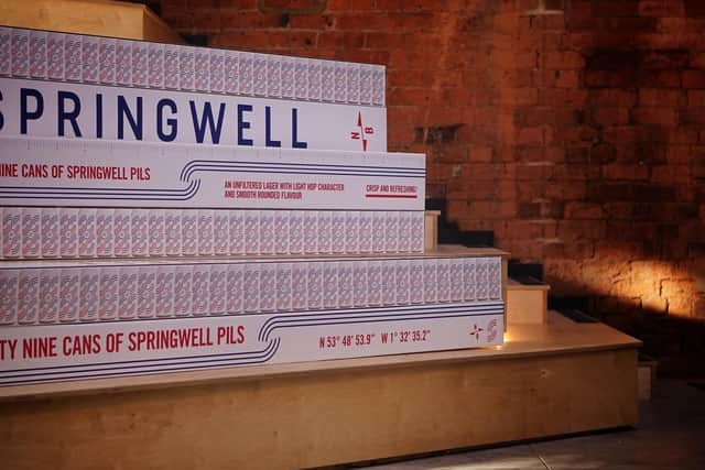 To celebrate the launch of the new brewery, North Brewing Co has released a mega box of canned beer