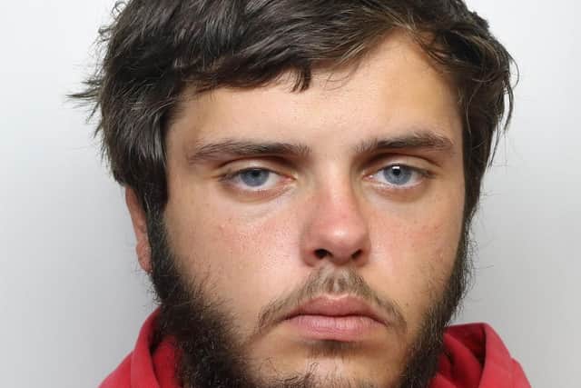 Burglar Aaron Vaughan was jailed for 32 months