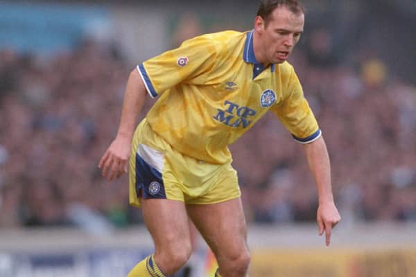 Enjoy these photo memories of Mel Sterland in action for Leeds United. PIC: Getty