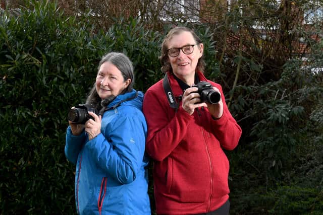 Heather and Ian McKay are members of Cameraderie, a photography club that grew out of a project run by Skippko and Carers Leeds. Picture: Simon Hulme