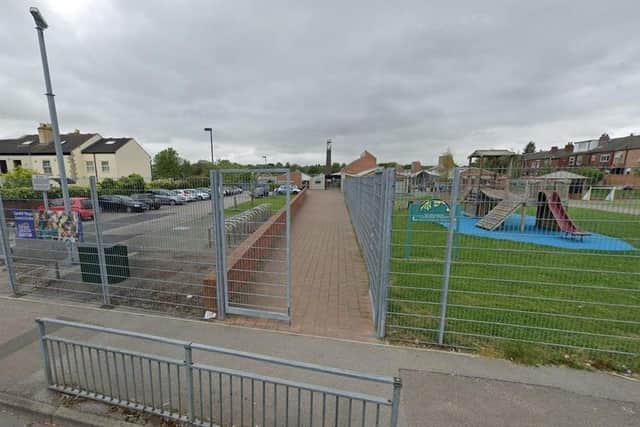 Pupils continue to be taught in temporary classrooms, both on the site and in a nearby council building on Barnsley Road.