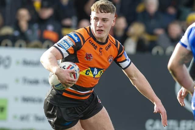 Castleford Tigers' Jake Trueman is in England contention. Picture by Tony Johnson.