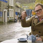 Alan Carr in Hebden Bridge. Picture: BBC/Darlow Smithson Productions/Banijay