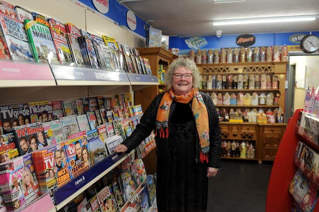Tracey Lally pictured in Allen's Newsagents, Commercial Street, Rothwell.

Photo: Simon Hulme