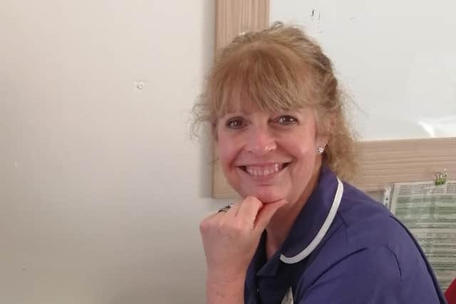 Nurse Carole Appleby retires this week after 33 years.
