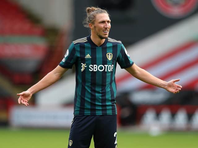 WHY NOT? Leeds United defender Luke Ayling has fearsome competition for a place in the England squad but if Gareth Southgate wants form, fitness and versatility, there are few better. Pic: Getty