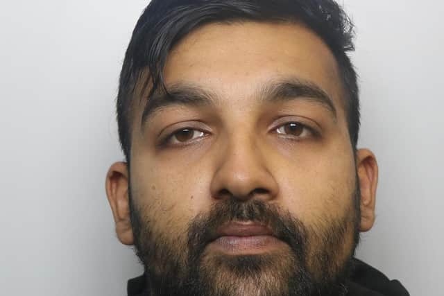 Cannabis dealer Ithishaam Hussain was jailed for 18 months at Leeds Crown Court