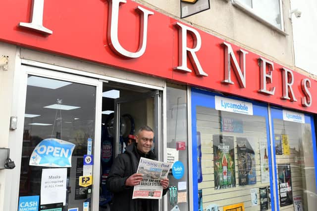 Newsagent George Aziz at Turners on Dewsbury Road in Leeds.

Picture: Gary Longbottom.