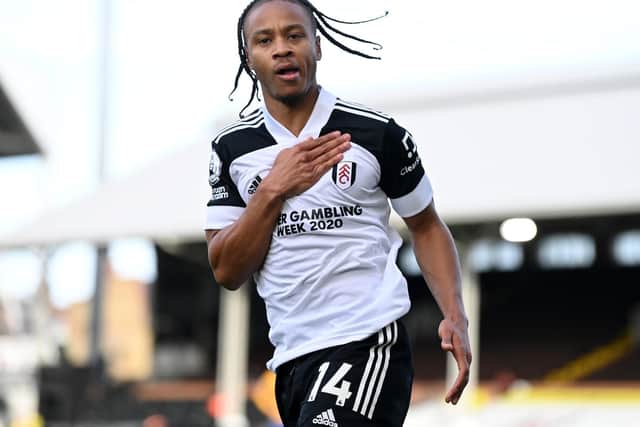 DANGER MAN: Bobby Decordova-Reid, above, is rated Fulham's chief goal threat in Friday night's Premier League clash against Leeds United at Craven Cottage. Photo by Daniel Leal Olivas - Pool/Getty Images.
