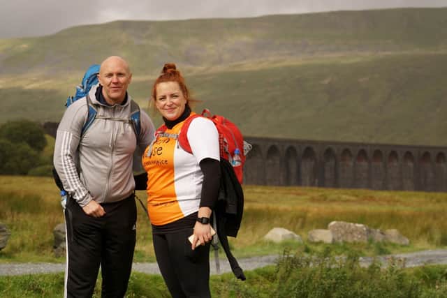 Fundraisers tackle the Three Peaks for Martin House.