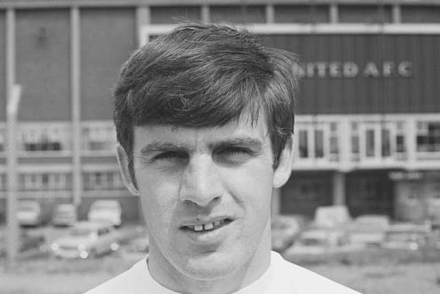 WHITES LEGEND: Former Leeds United star Peter Lorimer. Photo by Evening Standard/Hulton Archive/Getty Images.