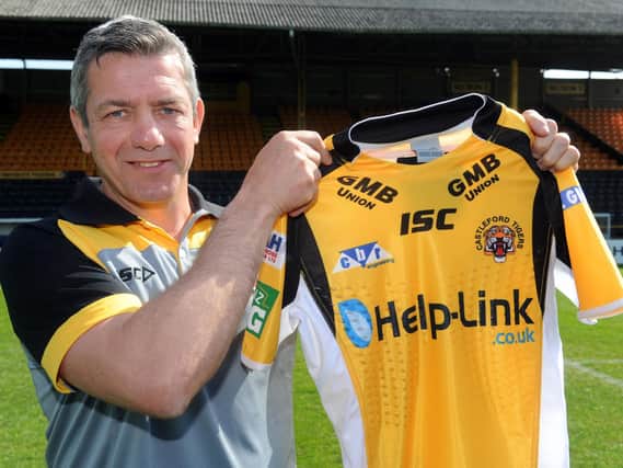 Daryl Powell on the day he was appointed Tigers coach, May 7, 2013. Picture by Steve Riding.