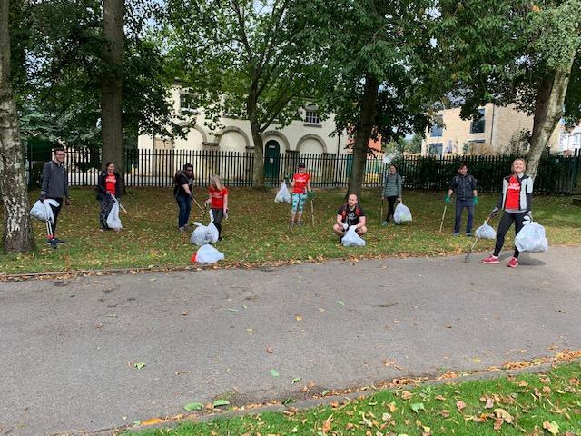 Goodgym Leeds members combined keeping fit with making a difference in their community with activities such as litter picking.