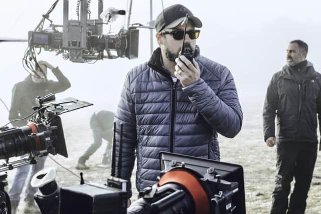 Former Leeds Beckett student Fabian Wagner in action as a cinematographer.