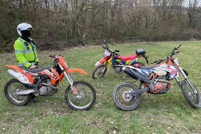 Police seize quad bike in Calverley woods after spotting small child passenger