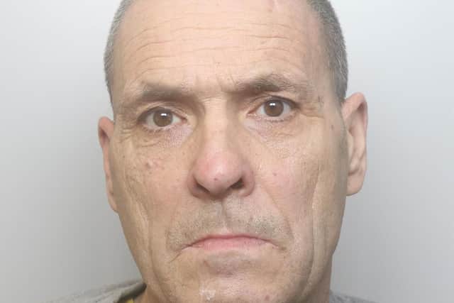 Peter Hodgson was jailed for 20 month for attacking his wife.