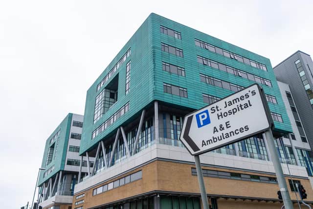 Stock image of St James' Hospital in Leeds. Picture: JPI Media