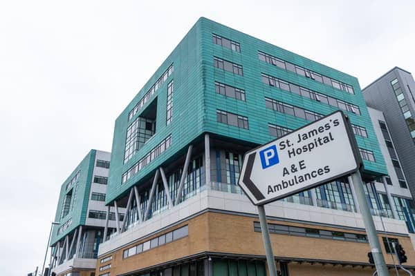 Stock image of St James' Hospital in Leeds. Picture: JPI Media