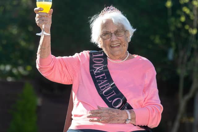Frances Heaton is celebrating her 100th birthday

Photo: James Hardisty