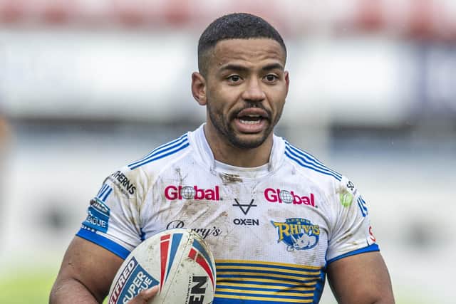 "Easy decision," says Leeds Rhinos hooker Kruise Leeming after signing contract extension. Picture: Tony Johnson/JPIMedia.