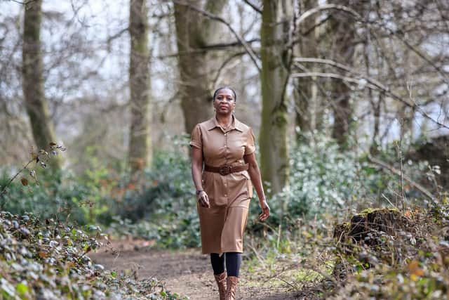 Iyiola Solanke, Professor of EU Law and Social Justice at the University of Leeds, during a photoshoot at Farnley Hall Park in Leeds. Picture: Danny Lawson/PA Wire