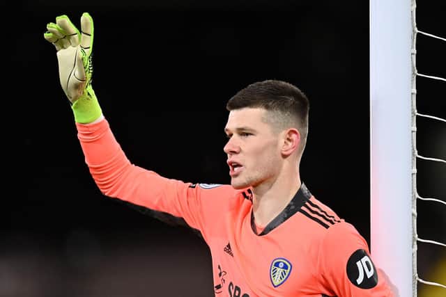 NOMINATION: For Leeds United goalkeeper Illan Meslier. Photo by Justin Setterfield/Getty Images.