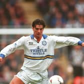 Enjoy these photo memories of Gary Speed in action for Leeds United. PIC: Getty