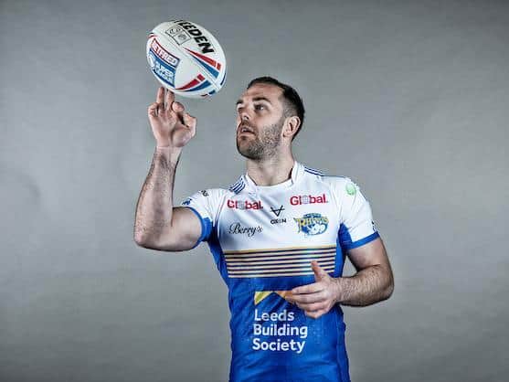 Luke Gale reckons Rhinos are ready for a big year. Picture by Allan McKenzie/SWpix.com.