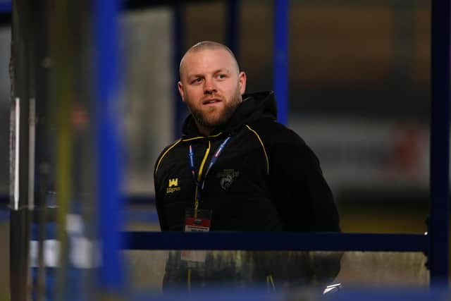 HEAD COACH: Simon Grix. Picture: Ed Sykes/SWpix.com.